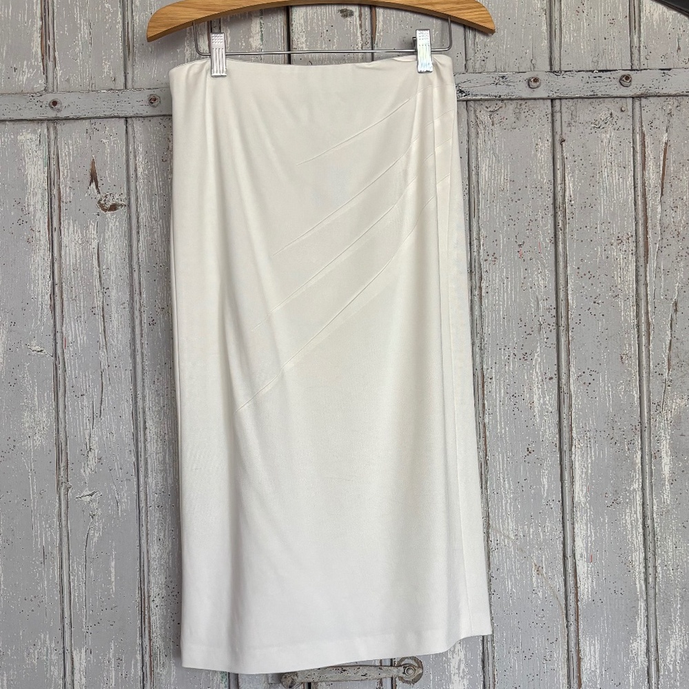 NWT Alice + Olivia Off White Pencil Skirt Size 6